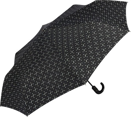 Зонт Moschino 8505-ToplessA Man dots Black