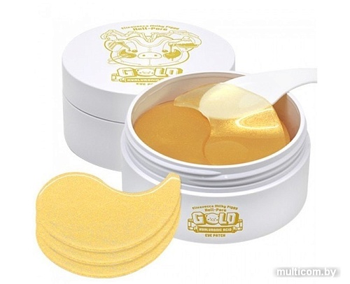 Elizavecca Hell-Pore Gold Hyaluronic Acid Eye Patch (60 шт)