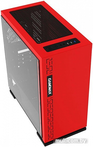 Корпус GameMax H605 Expedition (красный)