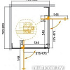 Душевой уголок Cezares SLIDER-A-2-70/80-BR-NERO