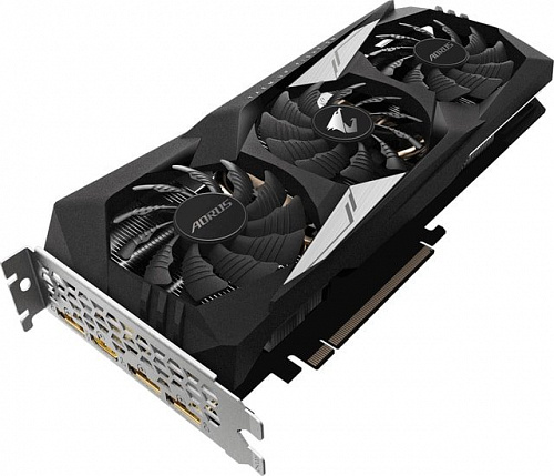 Видеокарта Gigabyte AORUS GeForce GTX 1660 Ti 6GB GDDR6 GV-N166TAORUS-6GD