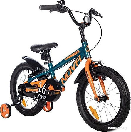Детский велосипед Novatrack Extreme 16 2025 167AEXTREMEV.TQ5 (бирюзовый, разобранный)