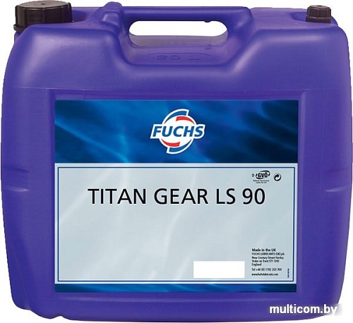 Трансмиссионное масло Fuchs Titan Gear LS90 20л