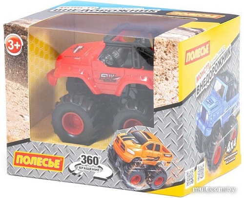 Полесье Монстр внедорожник-джип сафари инерционный 78810