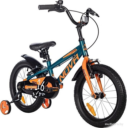 Детский велосипед Novatrack Extreme 16 2025 167AEXTREMEV.TQ5 (бирюзовый, разобранный)