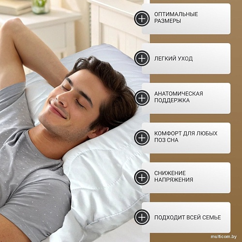Спальная подушка Mio Tesoro 4сМТ07ар 70x70
