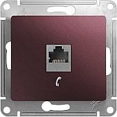 Розетка телефонная Systeme Electric Glossa GSL001181T