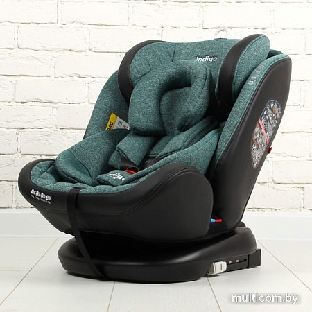 Детское автокресло Indigo Aero Isofix (зеленый)