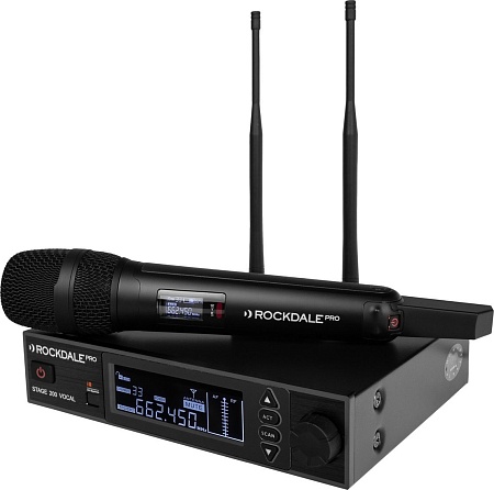 Радиосистема Rockdale Pro Stage 200 BK Vocal
