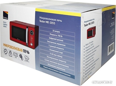 Микроволновая печь Tesler ME-2055 (красный)
