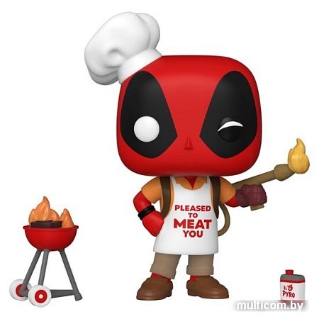Фигурка Funko Bobble Marvel Deadpool 30th Backyard Griller Deadpool 54652
