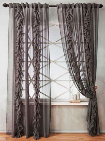 Комплект штор Pasionaria Иви 400x250 (серый)