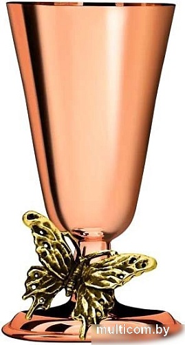 Рюмка Кольчугинский мельхиор Бабочка №4 КМ1043РМ06