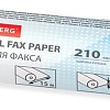 Бумага для факса BRAUBERG 210 мм x 15 м 55 г/м2 110377