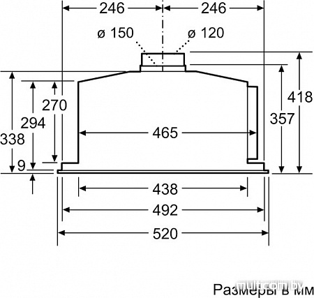 Кухонная вытяжка NEFF D55ML66N0