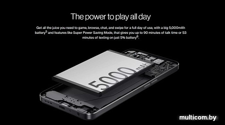 Смартфон OnePlus Nord N20 SE 4GB/64GB (голубой оазис)