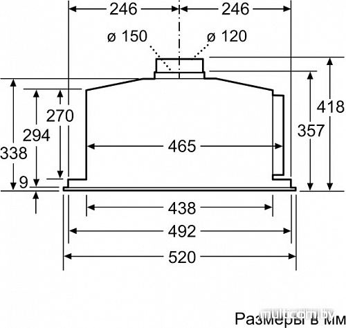 Кухонная вытяжка NEFF D55ML66N0