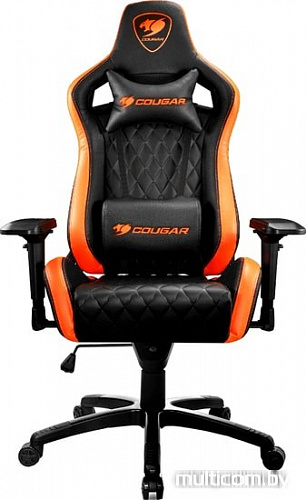 Кресло Cougar Armor S (черный/оранжевый)