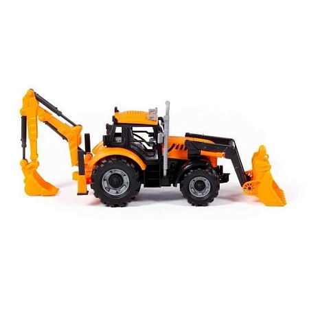 Экскаватор Полесье Прогресс 91789 (оранжевый)
