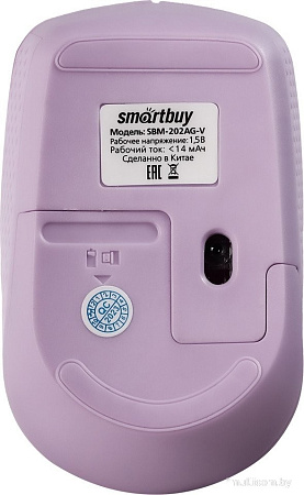Мышь SmartBuy SBM-202AG-V (светло-фиолетовый)