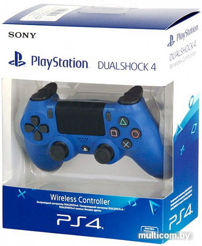Геймпад Sony DualShock 4 v2 (синий) [CUH-ZCT2E]