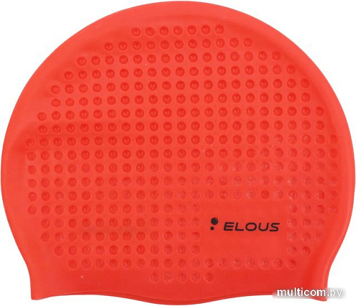 Шапочка для плавания Elous EL004 (коралловый)