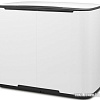 Brabantia Bo Pedal Bin 11л + 23л (белый)