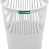 Корзина для бумаг Стамм КР22 (серый)