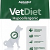 Сухой корм для собак AlphaPet VetDiet Hypoallergenic для взрослых собак 500 г
