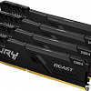Оперативная память Kingston FURY Beast 4x16GB DDR4 PC4-25600 KF432C16BB1K4/64