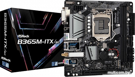 Материнская плата ASRock B365M-ITX/AC