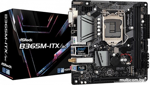 Материнская плата ASRock B365M-ITX/AC