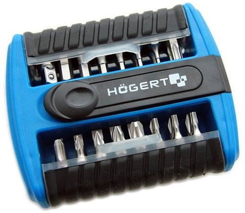 Набор бит Hogert Technik HT1S402 (33 предмета)