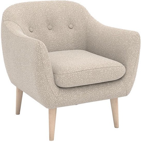 Интерьерное кресло Rivalli Реймс Buckle (White)