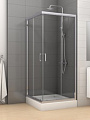 Душевой уголок NEW TRENDY Varia 90x90 K-0228 (графитовое стекло)