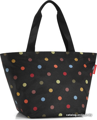 Сумка шоппер Reisenthel Shopper M ZS7009 Dots (черный)