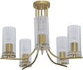 Люстра средней высоты Элетех Ария 151 НПБ 01-5x60-164 Е27 1005405236 (золото)