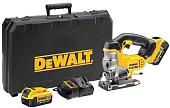 Электролобзик DeWalt DCS331M2 (с 2-мя АКБ, кейс)