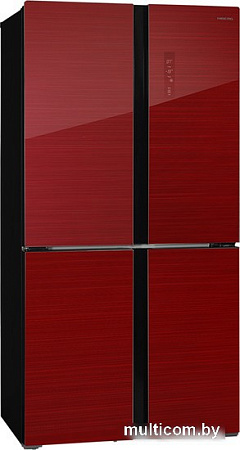 Четырёхдверный холодильник Hiberg RFQ-500DX NFGR Inverter