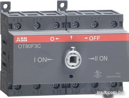 Выключатель нагрузки ABB OT80F3C 3P 1SCA105402R1001