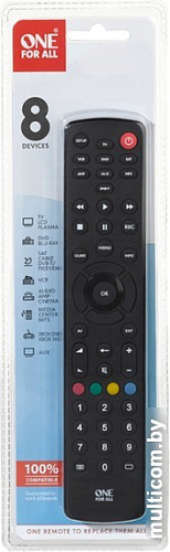 Универсальный пульт ДУ One For All Contour 8 URC 1280