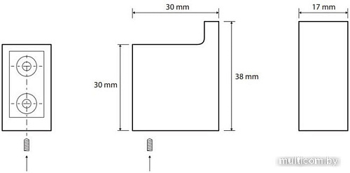 Крючок для ванны Bemeta Via 135006012
