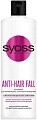 Бальзам Syoss Anti-Hair Fall для тонких волос склонных к выпадению 450 мл