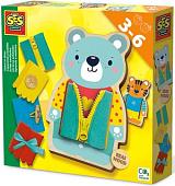 Набор для рукоделия SES Creative Одеваем мишутку 14638