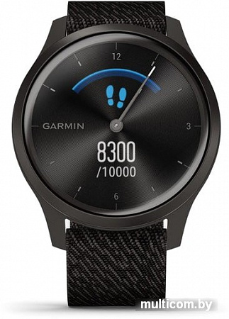 Гибридные умные часы Garmin Vivomove Style (черный)