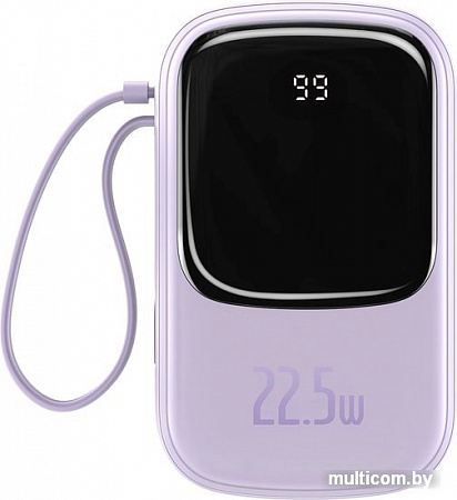 Портативное зарядное устройство Baseus Qpow Digital Display PPQD-I01 20000mAh (фиолетовый)