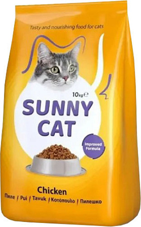 Сухой корм для кошек Sunny Cat Chicken (с курицей) 10 кг