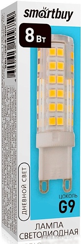 Светодиодная лампочка SmartBuy G9 8Вт 4000К SBL-G9-8-40K