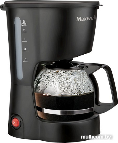 Капельная кофеварка Maxwell MW-1657 BK