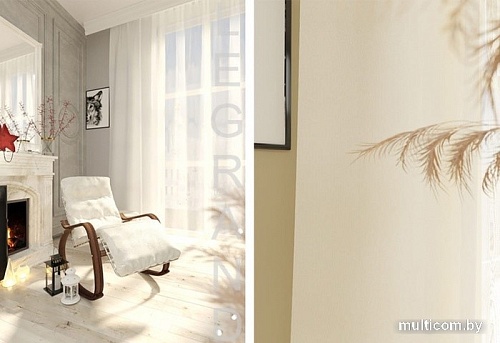 Тюль Legrand Канвас 5x2.8 м (айвори)